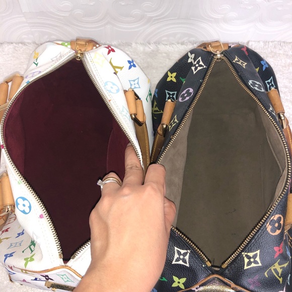 🌸SOLD🌸💯%Auth 2 Speedy 30 Multicolor Monogram - Picture 2 of 7